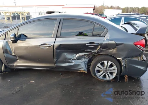 2013 Honda Civic Lx from USA, damaged, VIN 2HGFB2F51DH564326